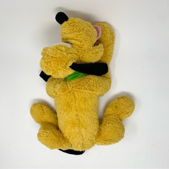Disney Store Pluto Plush Medium 16" Laying Down Stuffed Animal Dog Soft Cuddly - Picture 4 of 9